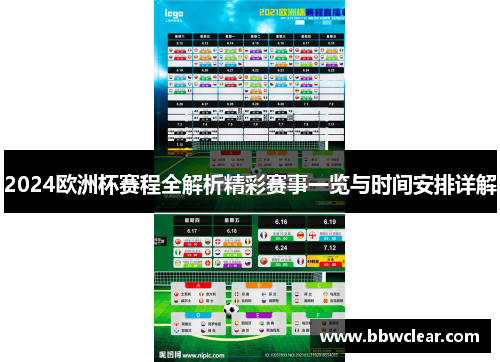 2024欧洲杯赛程全解析精彩赛事一览与时间安排详解